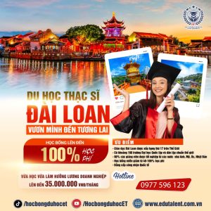 DU HỌC THẠC SĨ ĐÀI LOAN – VƯƠN MÌNH ĐẾN TƯƠNG LAI!