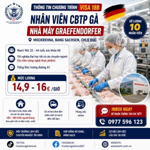 Nhân viên CBTP Gà nhà máy Graefendorfer
