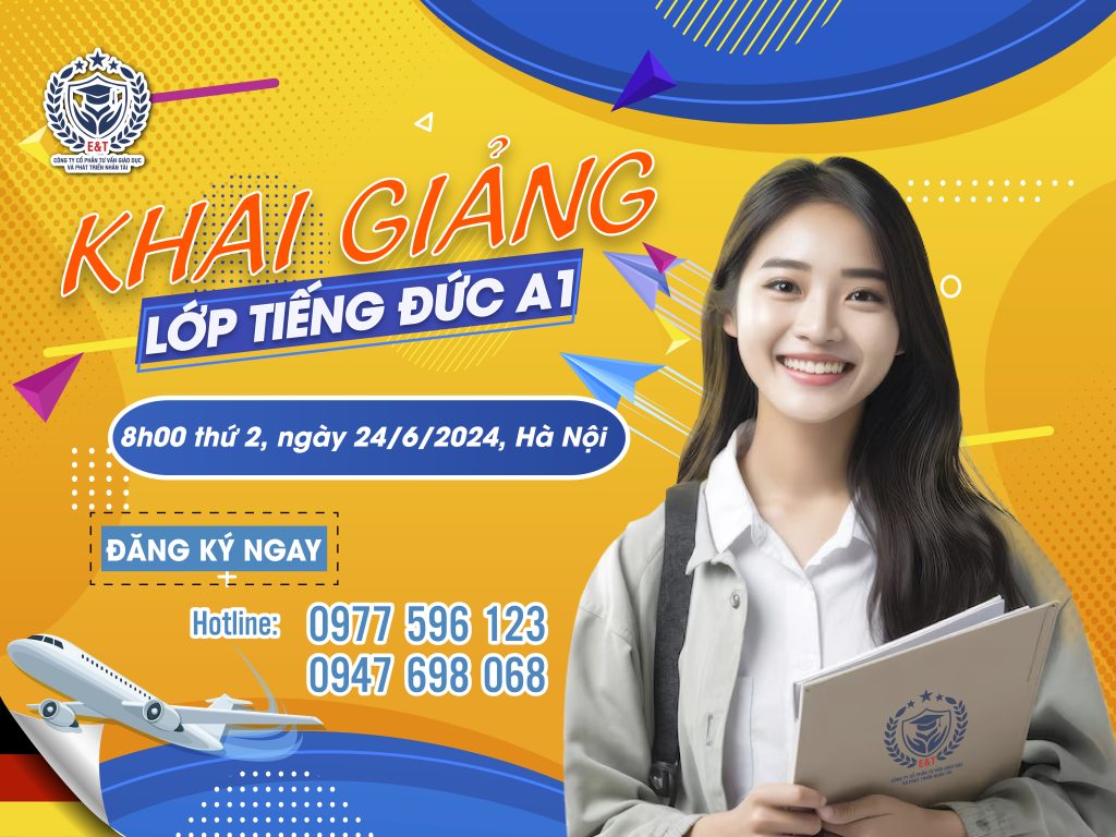 KHAI GIẢNG KHÓA TIẾNG ĐỨC A1: 'NÂNG CAO KIẾN THỨC, KIẾN TẠO TƯƠNG LAI'