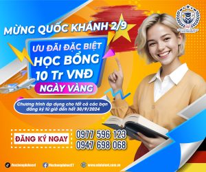 🇻🇳 HỌC BỔNG TƯNG BỪNG - CHÀO MỪNG QUỐC KHÁNH 2/9