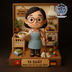 15 SUẤT NHÂN VIÊN HỖ TRỢ GIA ĐÌNH (Hauswirtschaftskräfte)