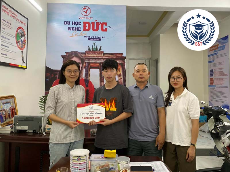 CHÀO MỪNG BẠN NGUYỄN VĂN LINH THAM GIA CHƯƠNG TRÌNH DU HỌC NGHỀ ĐỨC