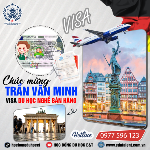 BÙNG NỔ TIN VUI - VISA VỀ RỒI!!! CHÚC MỪNG EM TRẦN VĂN MINH