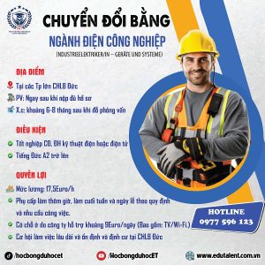 2 SUẤT CHUYỂN ĐỔI BẰNG KỸ THUẬT ĐIỆN CÔNG NGHIỆP TẠI ĐỨC
