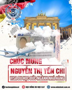 THỨ HAI RỘN RÀNG VISA LẠI VỀ - CÙNG HỌC BỔNG DU HỌC E&T THỰC HIỆN GIẤC MƠ TRỜI ÂU