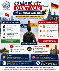 🇩🇪 CÓ NÊN BỎ VIỆC Ở VIỆT NAM ĐỂ ĐI VISA 18B KHÔNG?