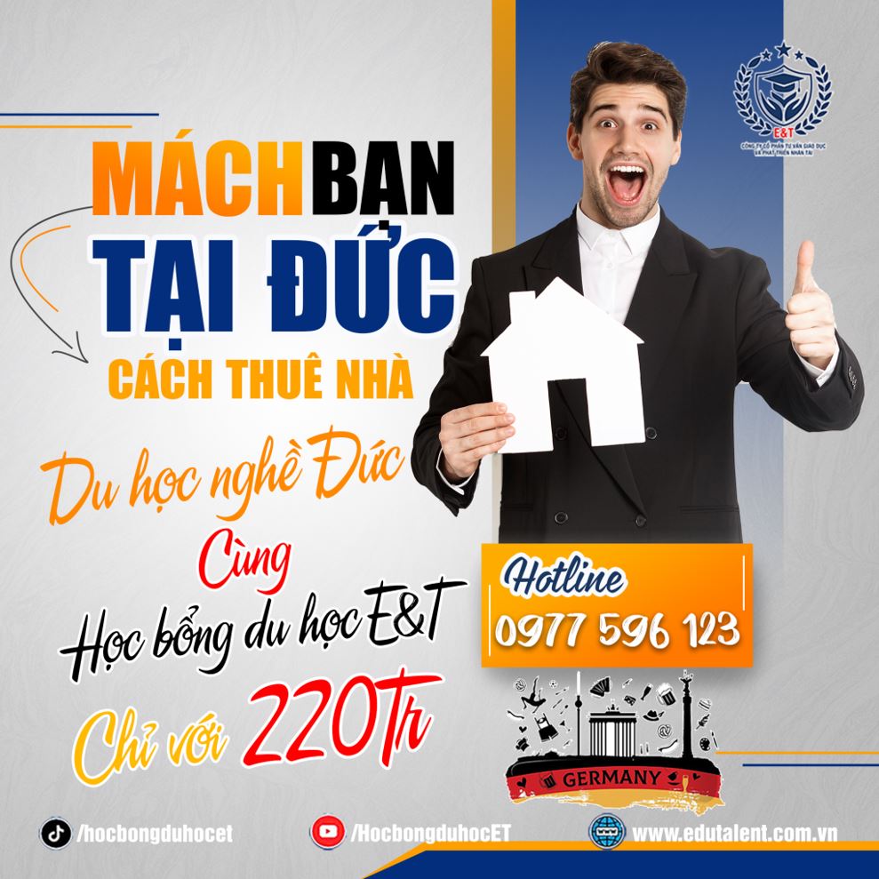 cách thuê nhà tại đức