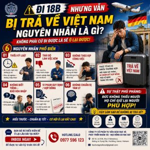 ⚠️ ĐI 18B NHƯNG VẪN BỊ TRẢ VỀ VIỆT NAM – NGUYÊN NHÂN LÀ GÌ?