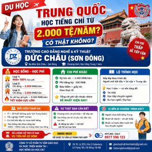 TRƯỜNG CAO ĐẲNG NGHỀ & KỸ THUẬT ĐỨC CHÂU (SƠN ĐÔNG)