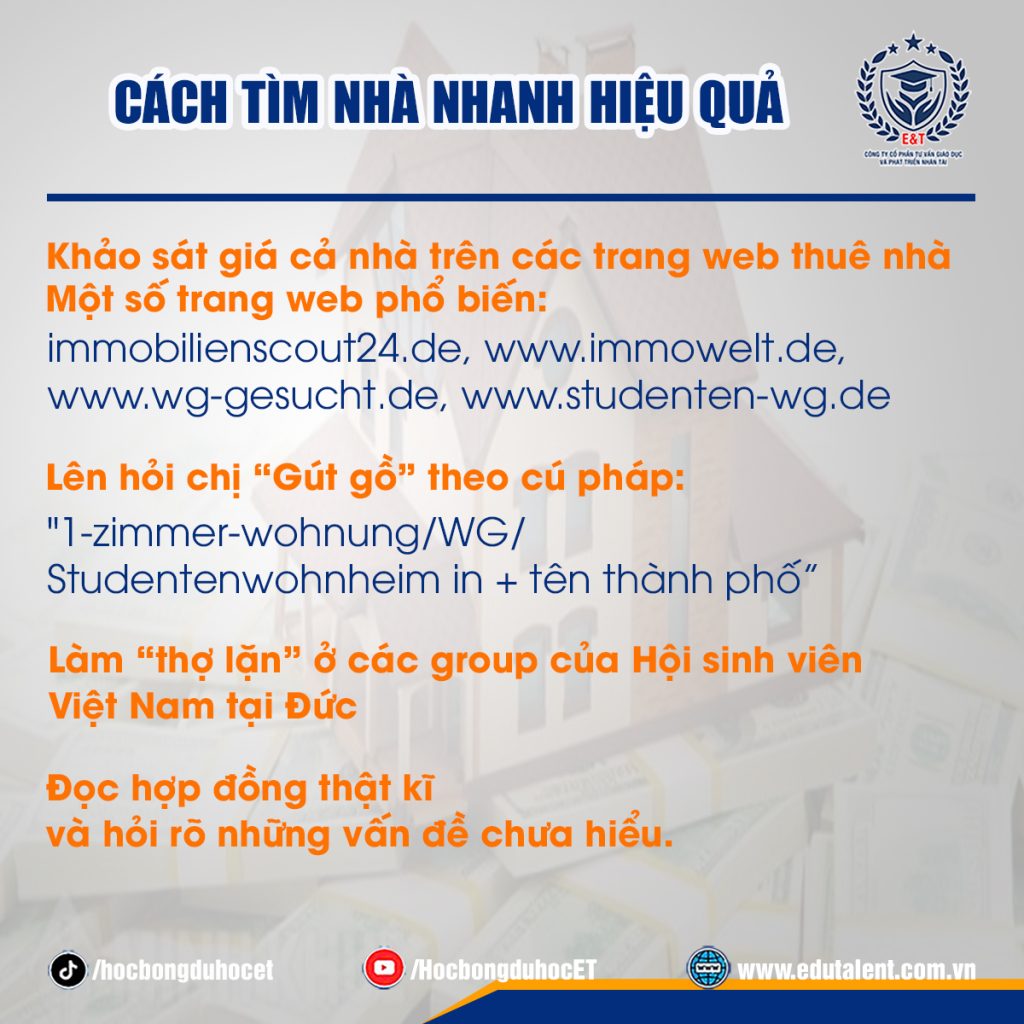 cách thuê nhà tại đức