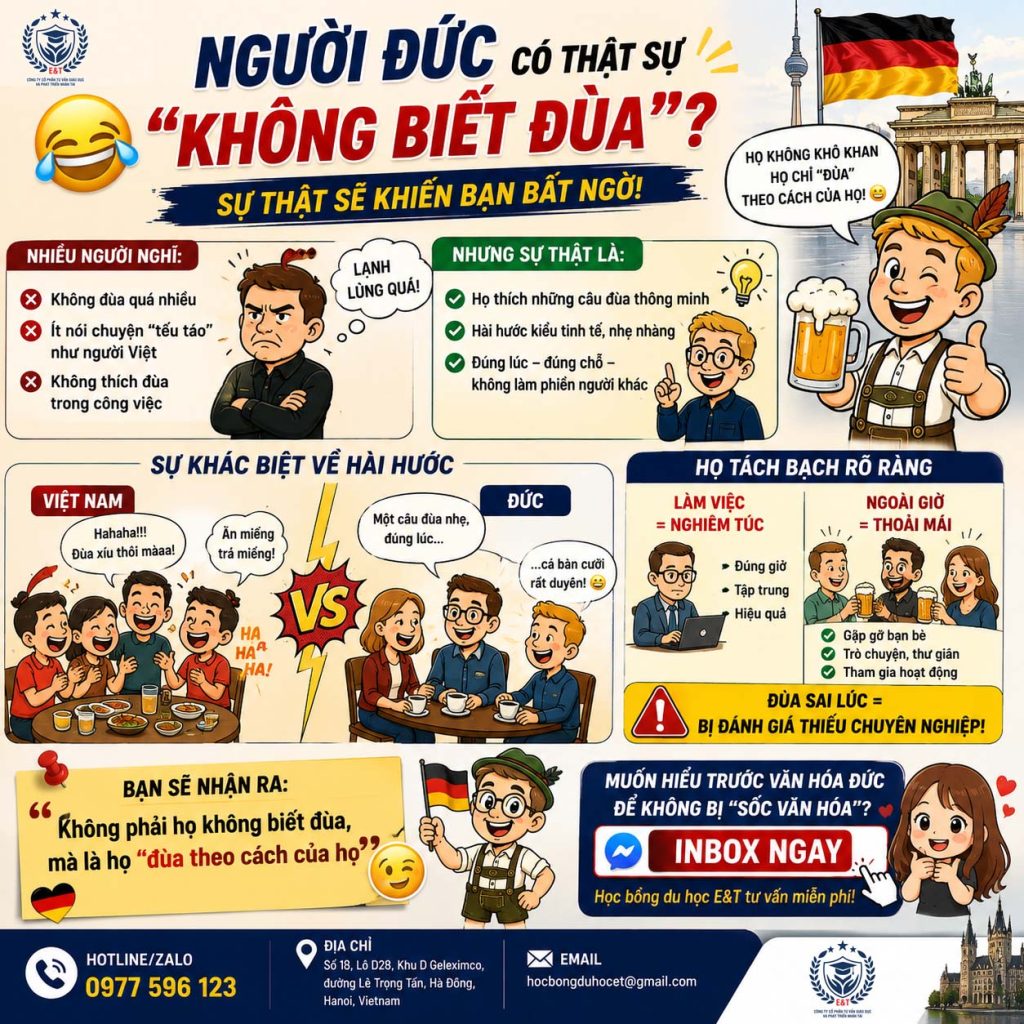😂 NGƯỜI ĐỨC CÓ THẬT SỰ “KHÔNG BIẾT ĐÙA”?