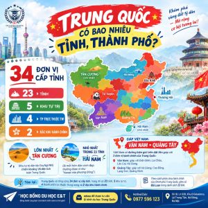 🇨🇳 TRUNG QUỐC CÓ BAO NHIÊU TỈNH, THÀNH PHỐ?