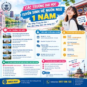 🔥 TOP TRƯỜNG TUYỂN SINH HỆ TIẾNG TRUNG 1 NĂM – DỄ ĐI, NHANH CÓ NỀN TẢNG