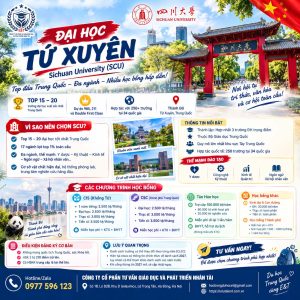 ĐẠI HỌC TỨ XUYÊN (SCU) – TOP ĐẦU TRUNG QUỐC, SĂN HỌC BỔNG CỰC DỄ!
