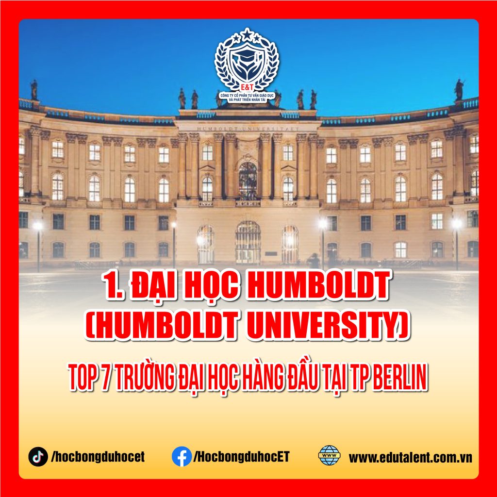 🇩🇪 TOP 7 TRƯỜNG ĐẠI HỌC HÀNG ĐẦU TẠI BERLIN ĐỨC